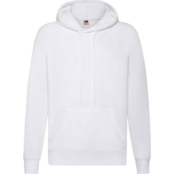 Biała bluza męska z kapturem Lightweight Hooded Sweat Fruit of the 50632248