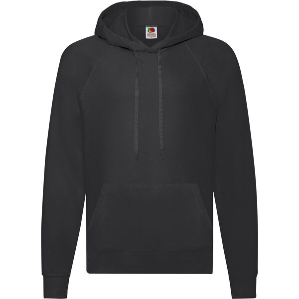 LCzarna bluza męska z kapturem Lightweight Hooded Sweat Fruit of the 50508726