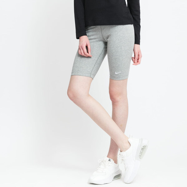 Šortky Nike NSW Essential Medium-Rise Biker Shorts Dk Grey Heather/ 46045751