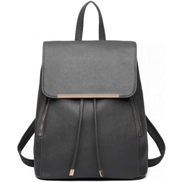 Konofactory Šedý elegantný kožený batoh „Majestic“ 46048308