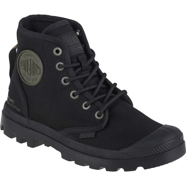 Čierne dámske členkové topánky Palladium Pampa Hi HTG Supply 77356-001 46049068