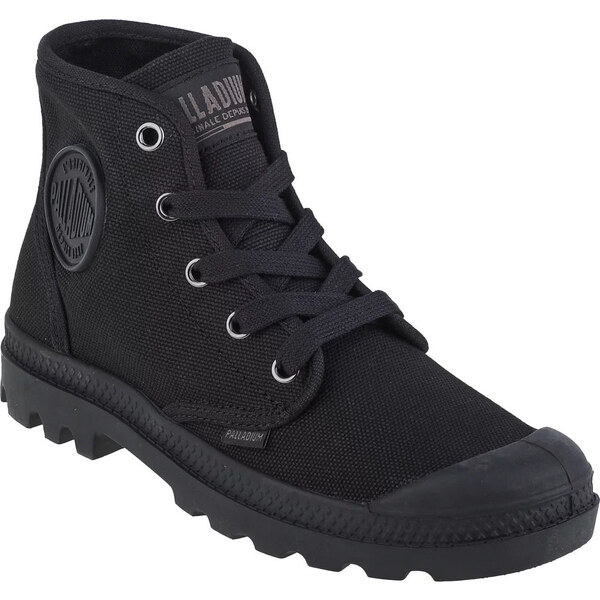 Čierne dámske členkové tenisky Palladium Pampa Hi 92352-060-M 46049092