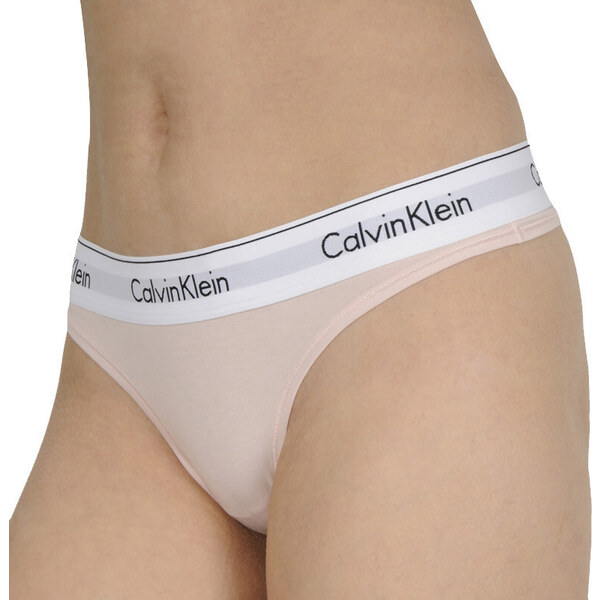 Dámske tangá Calvin Klein ružové (F3786E-2NT) 66210363