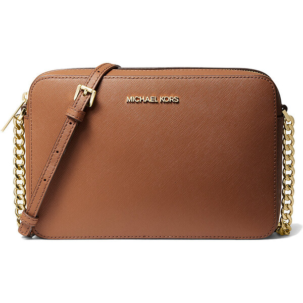 Michael Kors Kabelka Jet Set Large Saffiano Leather Crossbody Luggage 25939899