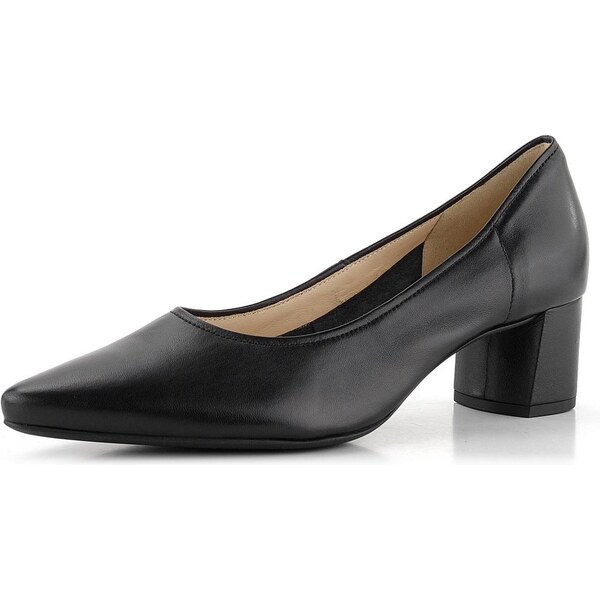 Högl elegantné kožené lodičky čierne 0-174510 61761748