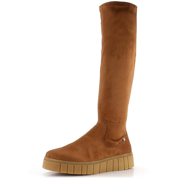 Rieker Revolution čižmy na platforme hnedé W1080-24 61761802