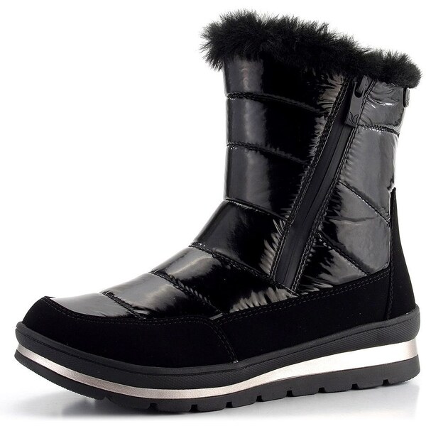 Caprice vyteplená šnurovacia členková obuv Black Comb 9-26433-41 61761909