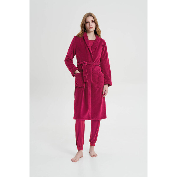 Vamp - Jednofarebný dámsky župan 19210 - Vamp 49772597