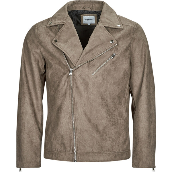 Jack & Jones Kožené bundy JJROCKY FAUX SUEDE BIKER JACKET Jack & Jones 62498318