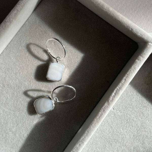 Decadorn Okrúhle náušnice s perlou 2v1 Gem 66595258