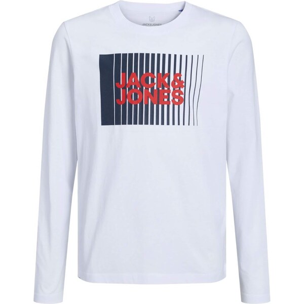 Jack & Jones Junior Tričko JJECORP námornícka modrá / červená / biela 57125362