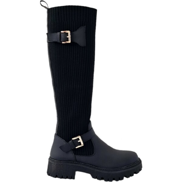 Čižmy Laura Biagiotti Matt Black 66393269