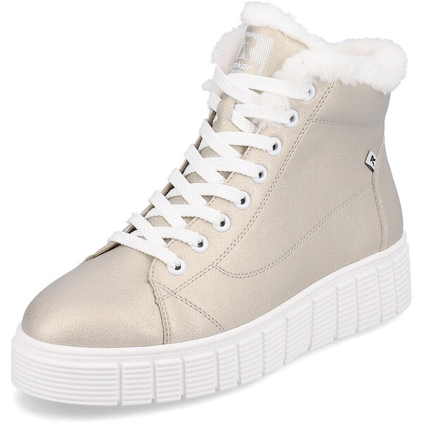 Dámska členková obuv Rieker - Revolution W1071-90 zlatá 51275878