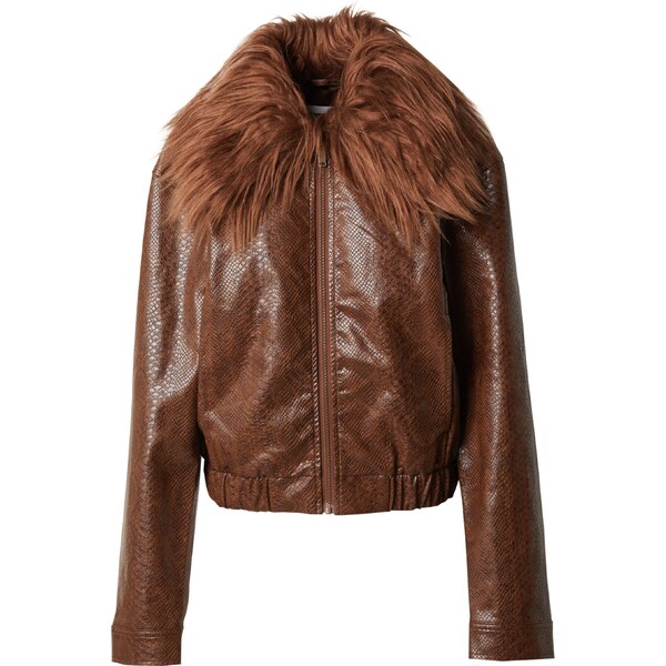 ABOUT YOU x Chiara Biasi Prechodná bunda Alita hnedá / tmavohnedá 54266402