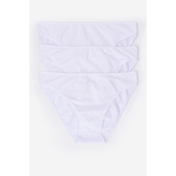 womensecret 3-balenie klasických nohavičiek z mikrovlákna 45857992