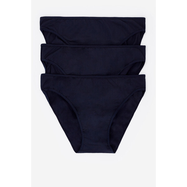 womensecret 3-balenie klasických nohavičiek z mikrovlákna 45857990