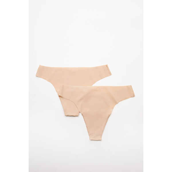 womensecret 2-balenie tangá z mikrovlákna 55312943