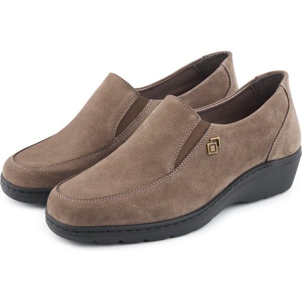 Vlnka Dámske kožené poltopánky Kamila svetlo hnedá veľkosti obuvi - 64285429