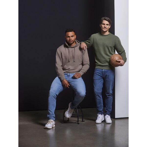 Authentic Russell Olive Mens Sweatshirt 50508034