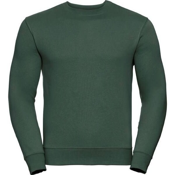 Green mens sweatshirt Authentic Russell 50508033