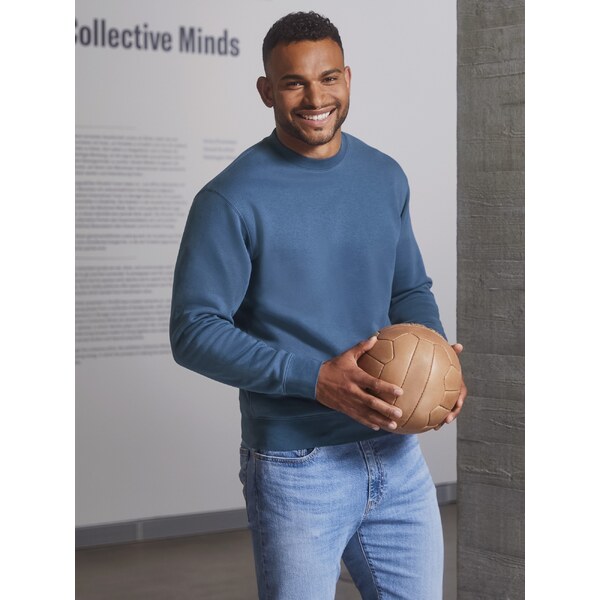 Blue mens sweatshirt Authentic Russell 50508036