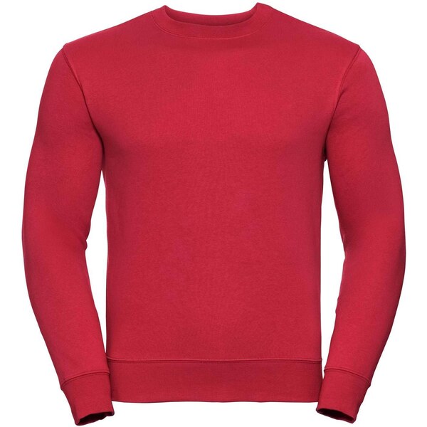 Red mens sweatshirt Authentic Russell 50508170