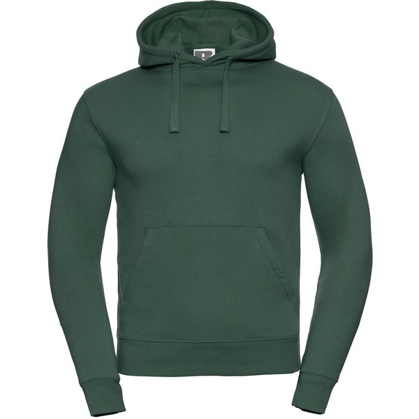 Green mens hoodie Authentic Russell 50508055