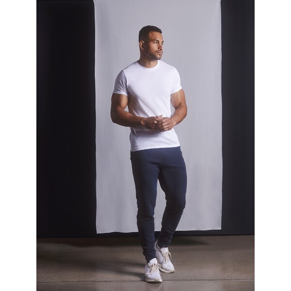 Navy blue mens sweatpants Authentic Jog Pant Russell 50545032