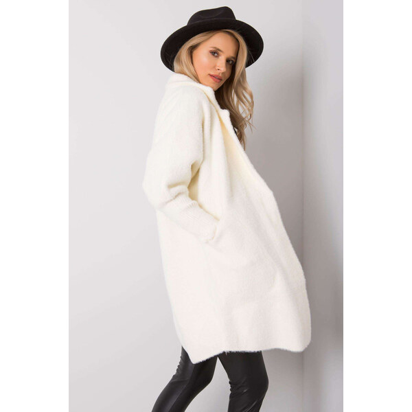 Glara Jednofarebný kabát s vlnou 46183505