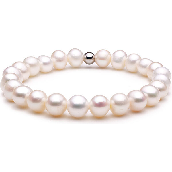 BudNej Minerálny náramok PRÍRODNÁ PERLA AAA kvalita MN1140 46235143
