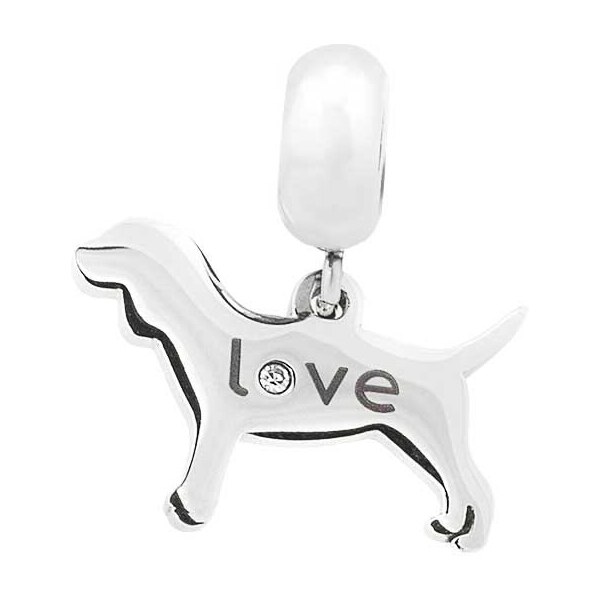 Lindas Jewelry Prívesok na náramok Psík chirurgická oceľ IP077 46195383