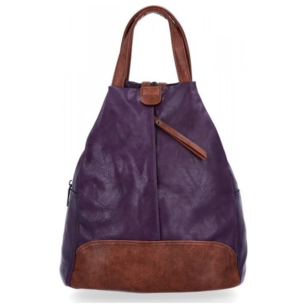 Miejski Plecaczek Damski Herisson 1402B322 Ciemno Fioletowy 46208028