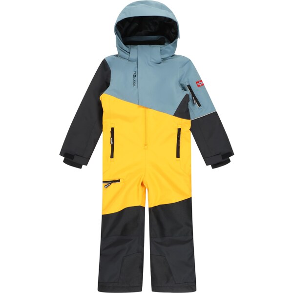 TROLLKIDS Športový úbor modrozelená / zlatá žltá / čierna 46914062