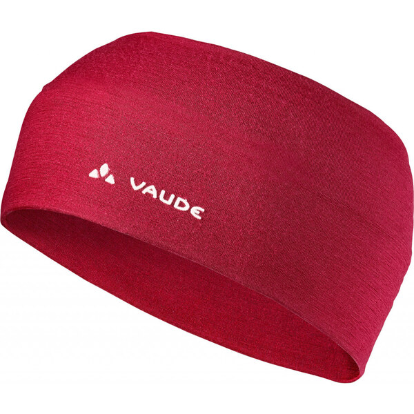 Vaude Cassons Merino Headband, čelenka, dark indian red 46235456