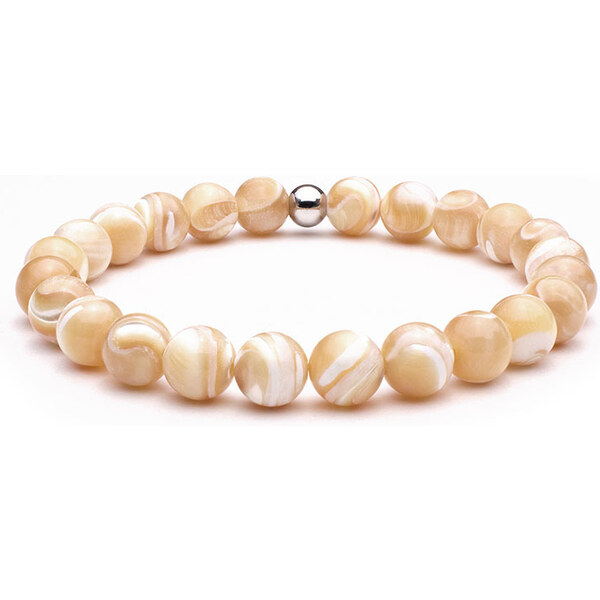 BudNej Minerálny náramok MUŠĽA TROCHUS AAA kvalita MN1143 50092172