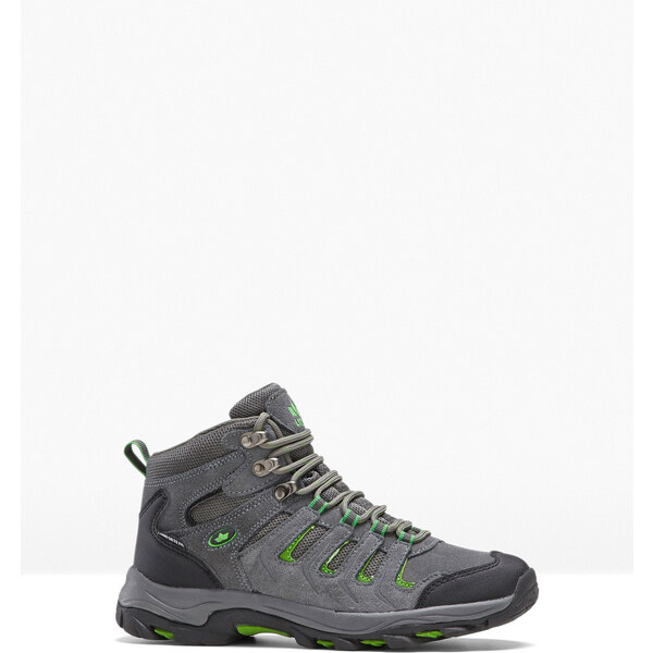 bonprix Vysoká trekingová obuv značky Lico, farba šedá 45201190