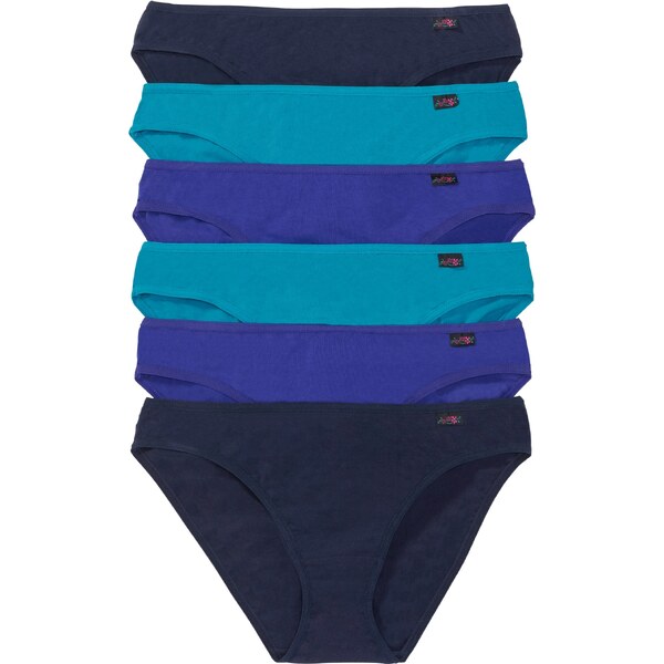 bonprix Nohavičky (6 ks), farba modrá 44741965