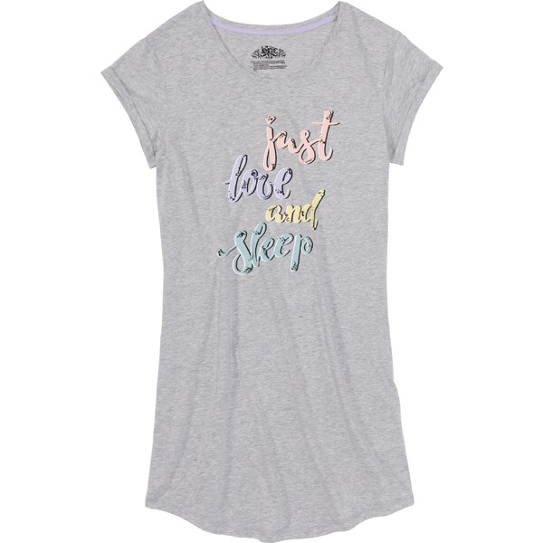 bonprix Nočná košeľa, krátka, farba šedá 44742280