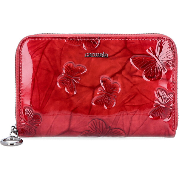 Dámska kožená peňaženka Carmelo červená 2124 M CV 46323645