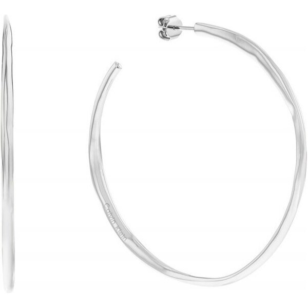 Calvin Klein Oceľové náušnice kruhy Molten Pebble 35000111 67122694