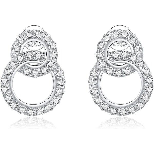 Olivie Strieborné náušnice KRUHY 7878 46749884