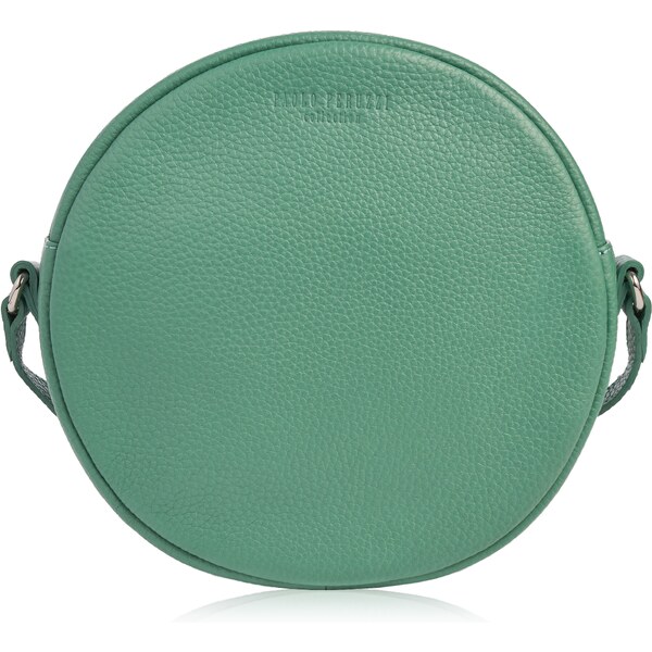 PAOLO PERUZZI Malá kožená kabelka na rameno IN-63-GR | mätová IN-63-MN 46327311