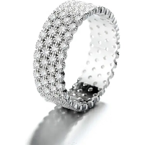 MAJYA Strieborný prsteň AMBRA 10073/6 64581383