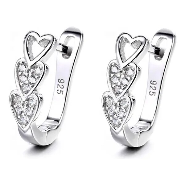 MAJYA Strieborné náušnice DAYLIN 10172 64581655