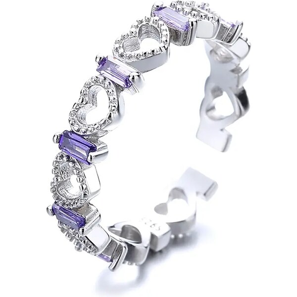 MAJYA Strieborný prsteň AILEEN 10186/6 64581415