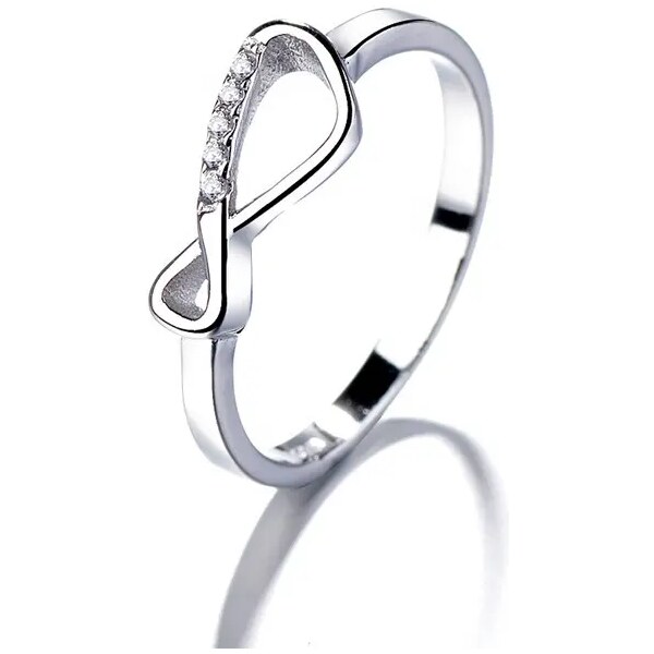 MAJYA Strieborný prsteň GRACE 10187/6 64581416