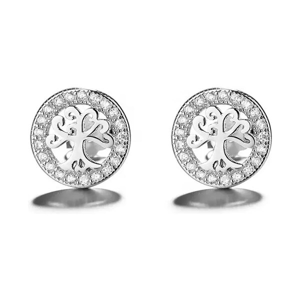 MAJYA Strieborné náušnice TREE 10126 64581611