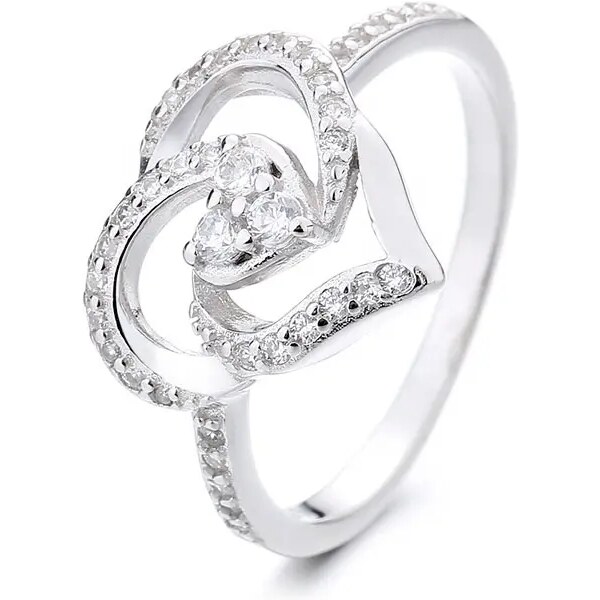 MAJYA Strieborný prsteň SHARON 10214/6 64581437