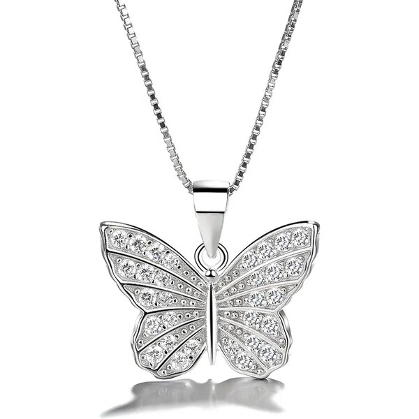 MAJYA Strieborný prívesok s retiazkou MANISHA 10228 64581673