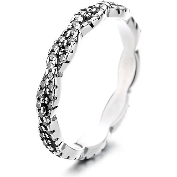 MAJYA Strieborný prsteň CHRISTINE 10215/6 64581438